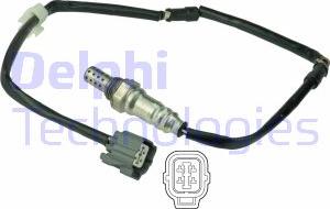 Delphi ES20509-12B1 - Лямбда-зонд, датчик кислорода www.autospares.lv