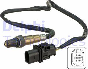 Delphi ES20538-12B1 - Лямбда-зонд, датчик кислорода www.autospares.lv