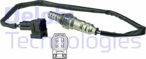 Delphi ES20525-12B1 - Лямбда-зонд, датчик кислорода www.autospares.lv