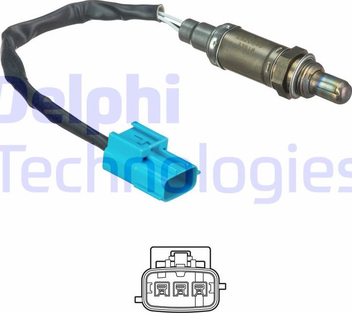 Delphi ES2064012B1 - Лямбда-зонд, датчик кислорода www.autospares.lv