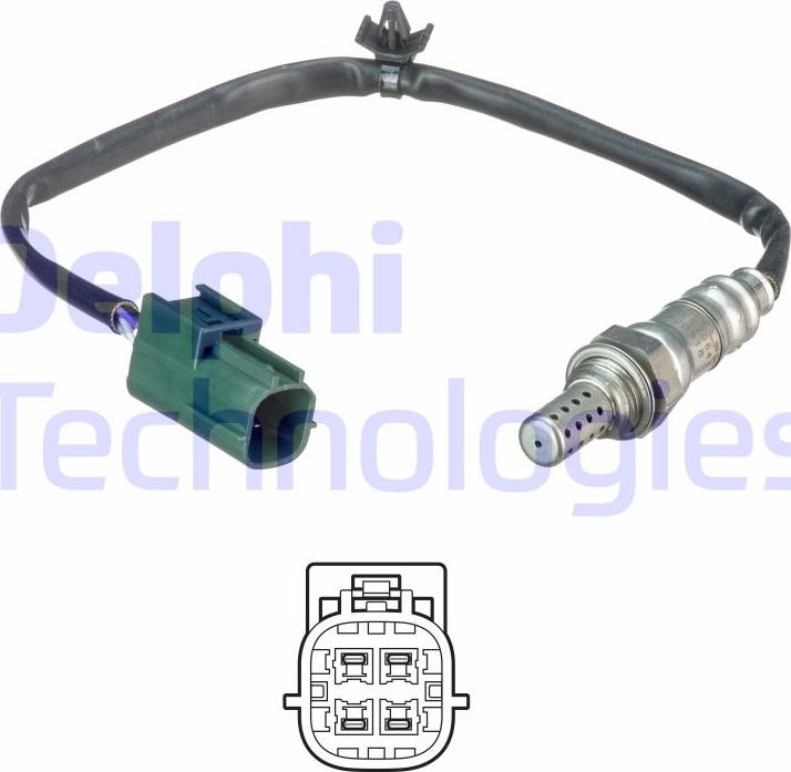 Delphi ES2064112B1 - Лямбда-зонд, датчик кислорода www.autospares.lv