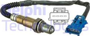 Delphi ES20632-12B1 - Лямбда-зонд, датчик кислорода www.autospares.lv