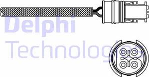 Delphi ES20313-12B1 - Lambda zonde autospares.lv