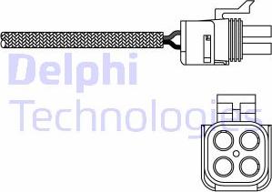 Delphi ES20290-12B1 - Lambda zonde autospares.lv