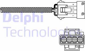 Delphi ES20293-12B1 - Лямбда-зонд, датчик кислорода www.autospares.lv