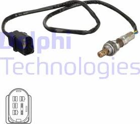 Delphi ES21099-12B1 - Lambda Sensor www.autospares.lv