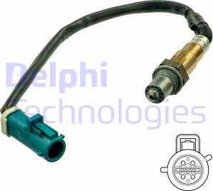 Delphi ES21095-12B1 - Лямбда-зонд, датчик кислорода www.autospares.lv