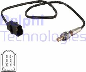 Delphi ES21096-12B1 - Lambda zonde www.autospares.lv