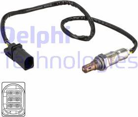 Delphi ES21084-12B1 - Lambda zonde www.autospares.lv