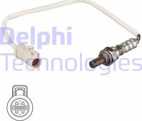 Delphi ES21082-12B1 - Lambda zonde www.autospares.lv