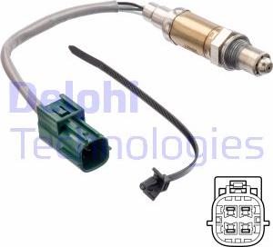 Delphi ES21195-12B1 - Lambda zonde www.autospares.lv