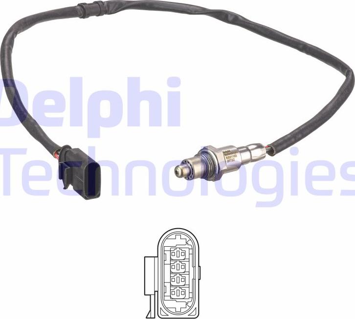 Delphi ES21193-12B1 - Lambda zonde www.autospares.lv