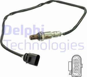 Delphi ES21148-12B1 - Лямбда-зонд, датчик кислорода www.autospares.lv