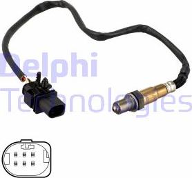 Delphi ES21163-12B1 - Lambda zonde www.autospares.lv