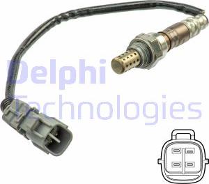 Delphi ES21107-12B1 - Лямбда-зонд, датчик кислорода www.autospares.lv