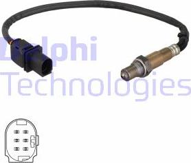 Delphi ES21118-12B1 - Лямбда-зонд, датчик кислорода www.autospares.lv