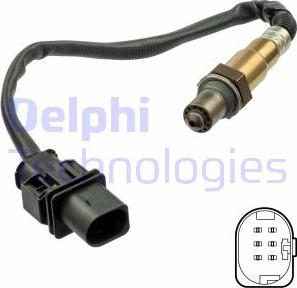 Delphi ES21113-12B1 - Лямбда-зонд, датчик кислорода www.autospares.lv