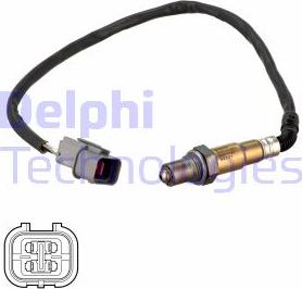 Delphi ES21189-12B1 - Лямбда-зонд, датчик кислорода www.autospares.lv