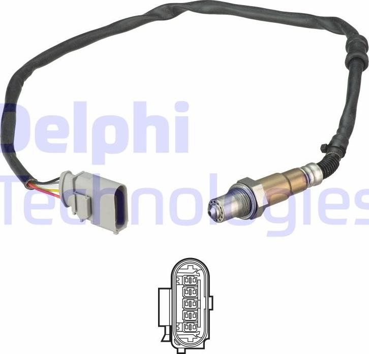 Delphi ES21181-12B1 - Lambda zonde www.autospares.lv