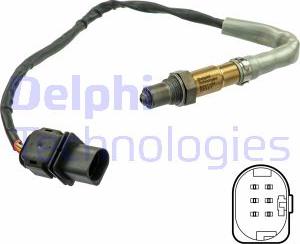 Delphi ES21124-12B1 - Lambda zonde www.autospares.lv