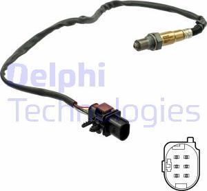 Delphi ES21171-12B1 - Лямбда-зонд, датчик кислорода www.autospares.lv