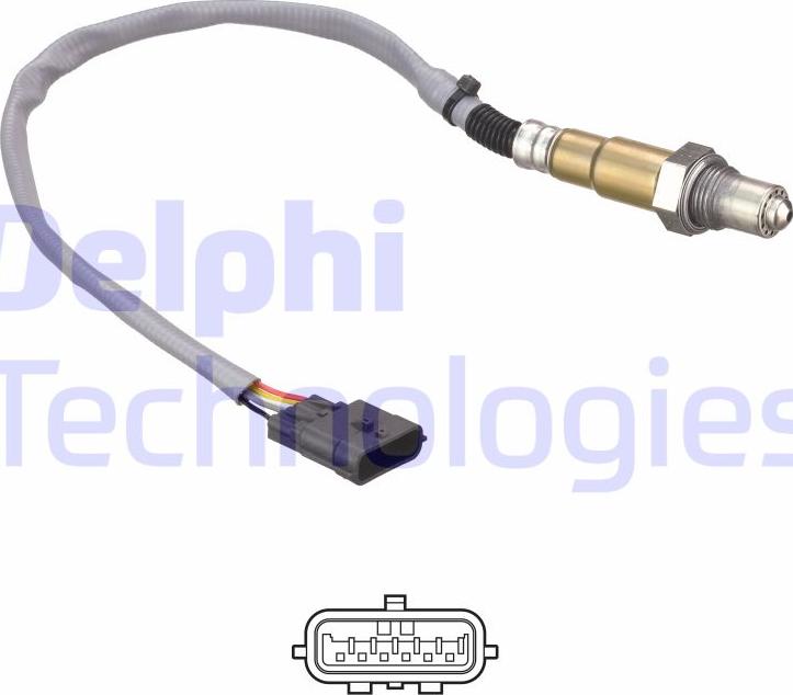 Delphi ES21350-12B1 - Lambda zonde www.autospares.lv