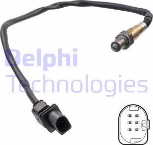 Delphi ES21304-12B1 - Лямбда-зонд, датчик кислорода www.autospares.lv