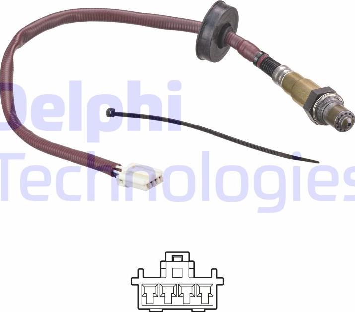 Delphi ES21319-12B1 - Lambda Sensor www.autospares.lv