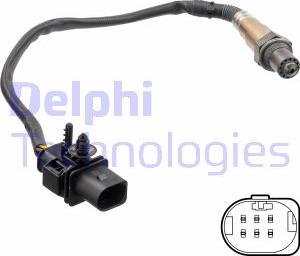 Delphi ES21318-12B1 - Лямбда-зонд, датчик кислорода www.autospares.lv