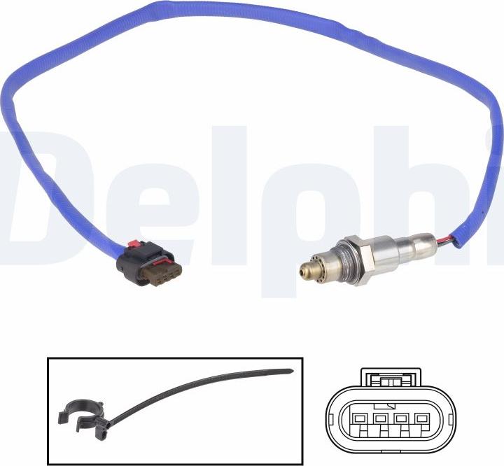 Delphi ES21381-12B1 - Lambda zonde www.autospares.lv