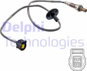 Delphi ES21335-12B1 - Лямбда-зонд, датчик кислорода www.autospares.lv