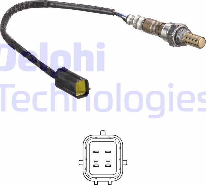 Delphi ES21325-12B1 - Lambda zonde autospares.lv