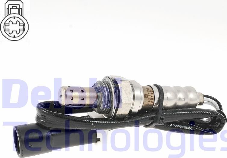 Delphi ES21370-12B1 - Lambda zonde autospares.lv