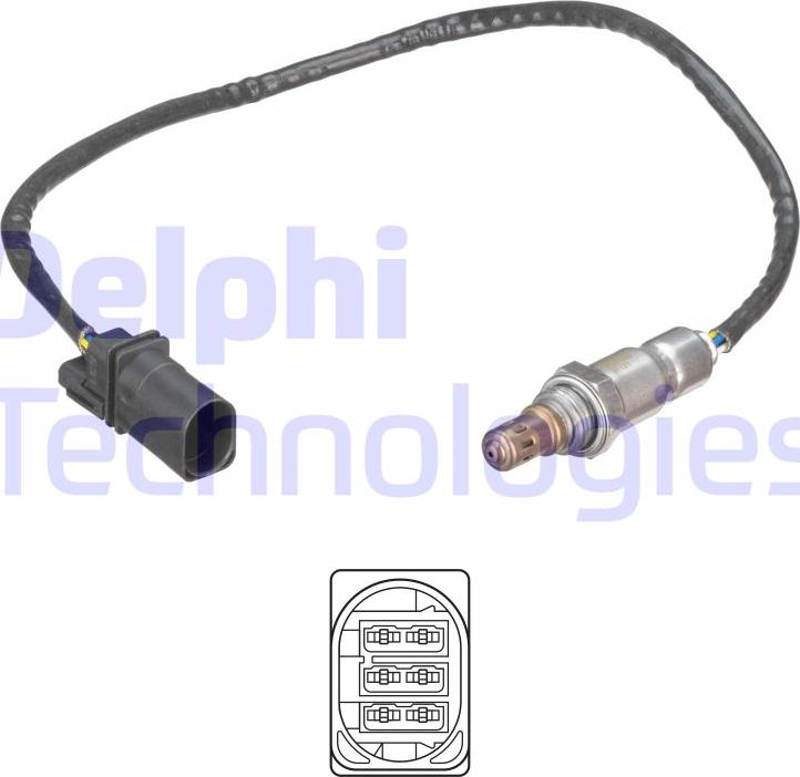 Delphi ES21246-12B1 - Lambda zonde www.autospares.lv