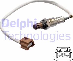 Delphi ES21259-12B1 - Lambda zonde www.autospares.lv