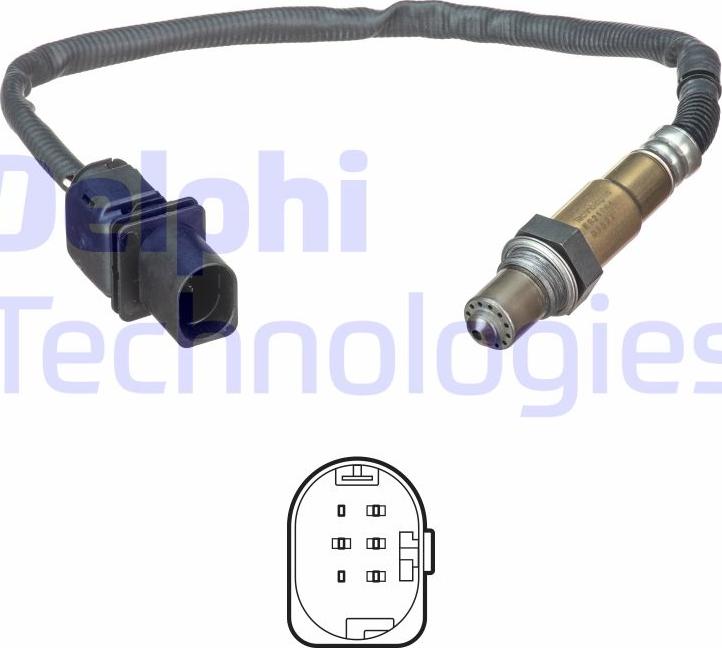 Delphi ES21264-12B1 - Lambda Sensor www.autospares.lv