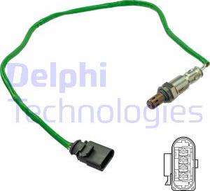 Delphi ES21206-12B1 - Lambda zonde www.autospares.lv