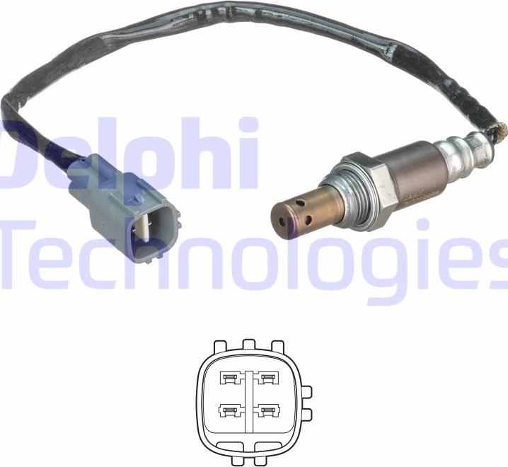 Delphi ES21218-12B1 - Lambda zonde autospares.lv