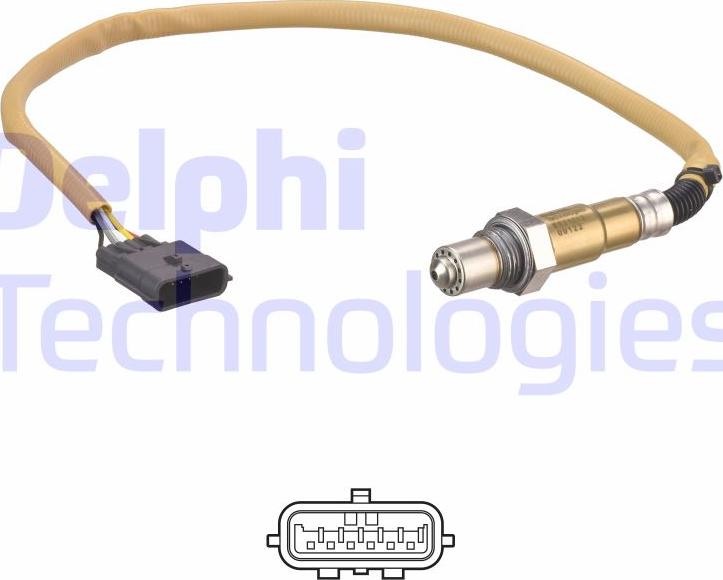 Delphi ES21213-12B1 - Lambda zonde www.autospares.lv