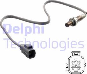 Delphi ES21288-12B1 - Лямбда-зонд, датчик кислорода www.autospares.lv