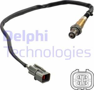 Delphi ES21274-12B1 - Лямбда-зонд, датчик кислорода www.autospares.lv