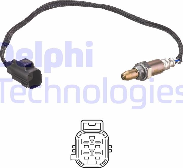 Delphi ES21271-12B1 - Lambda zonde www.autospares.lv