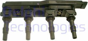 Delphi GN10198-17B1 - Aizdedzes spole www.autospares.lv