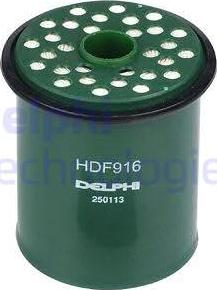 Delphi HDF916 - Degvielas filtrs autospares.lv