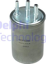 Delphi HDF924E - Degvielas filtrs www.autospares.lv