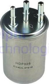 Delphi HDF925 - Degvielas filtrs www.autospares.lv