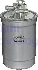 Delphi HDF595 - Degvielas filtrs www.autospares.lv