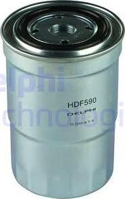 Delphi HDF590 - Degvielas filtrs www.autospares.lv