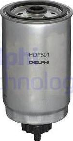 Delphi HDF591 - Degvielas filtrs autospares.lv