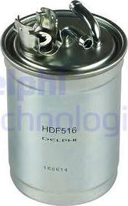 Delphi HDF516 - Degvielas filtrs autospares.lv